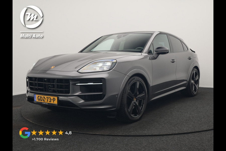 Porsche Cayenne Coupé 3.0 E-Hybrid PHEV | MY 2024 Facelift | | Trekhaak Af Fabriek | Panodak | Luchtvering | Sportuitlaat | PDLS+ | Sport Chrono | InnoDrive Adaptive Cruise | SportDesign | Head up | Soft Close | 22"L.M | 360 Camera | Plug In Hybrid |