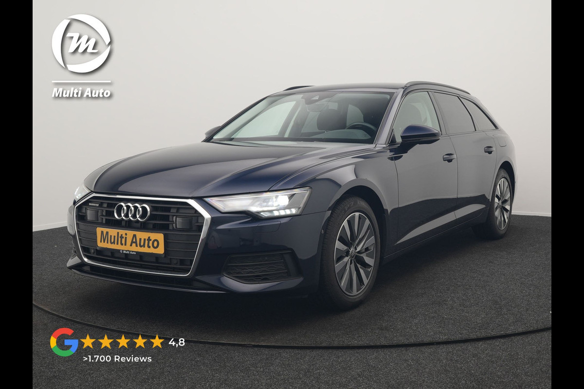 Audi A6 Avant 50 TFSI e Quattro Advanced edition PHEV 300pk Dealer O.H. | Adaptive Cruise | Camera | Lederen Sportstoelen Verwarmd | Stuur Verwarmd | Apple Carplay | Keyless | Virtual | Navigatie | DAB | Plug In Hybrid |
