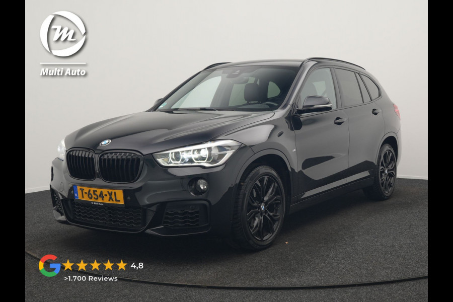 BMW X1 sDrive18i M Sport 141pk | Trekhaak Afn. | Camera | Lederen Sportstoelen Verwarmd | Navigatie | Cruise Control | LED Koplampen | 18"L.M |