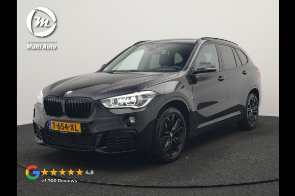 BMW X1 sDrive18i M Sport 141pk | Trekhaak Afn. | Camera | Lederen Sportstoelen Verwarmd | Navigatie | Cruise Control | LED Koplampen | 18"L.M |