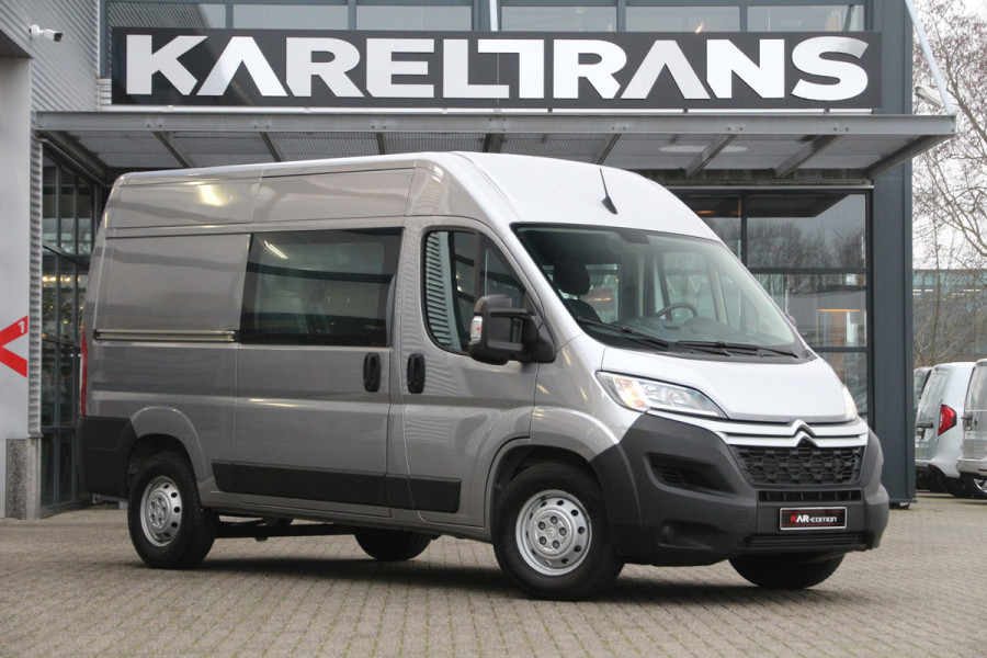 Citroën Jumper 2.2 BlueHDi 140 | DC | L2H2 | 3t trekgewicht | Navi | Camera | Cruise | Airco..