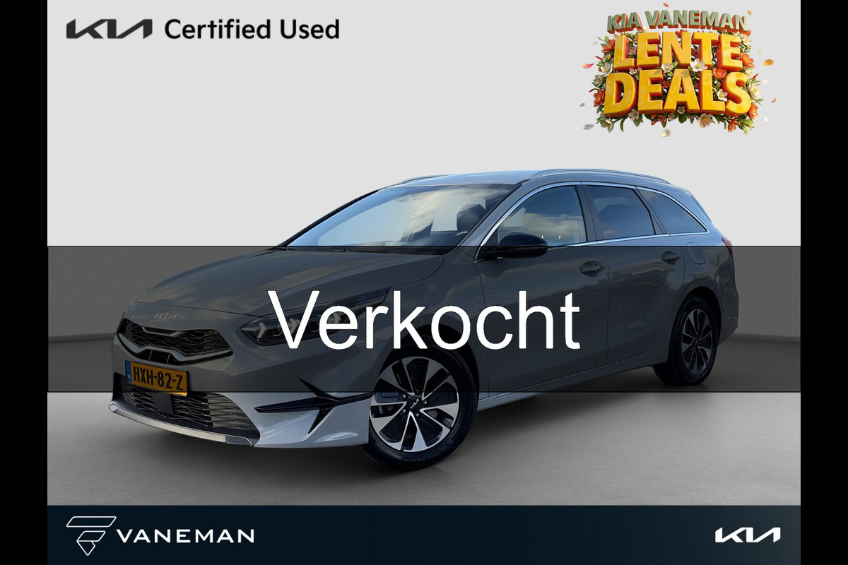 Kia Ceed Sportswagon 1.0 T-GDi MHEV Design Edition Automaat Stoel- en Stuurverwarming | Cruise Control | Climate Control | Elektr. Achterklep | JBL | Draadloos Opladen |