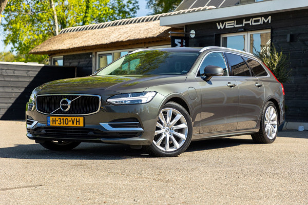 Volvo V90 2.0 T8 AWD Inscription I 91% I Btw I Luxe Leder I Trekhaak I Pine Grey