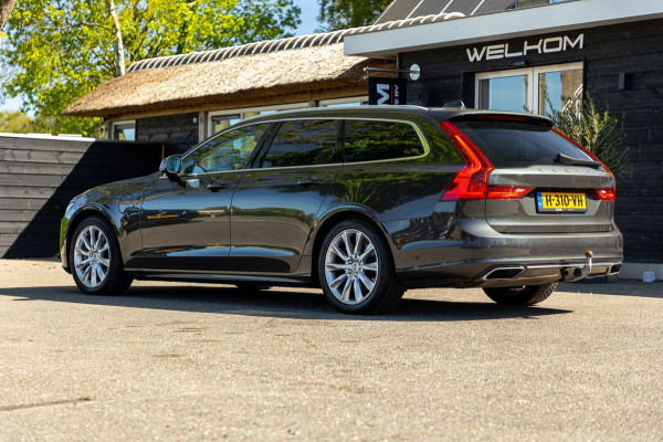 Volvo V90 2.0 T8 AWD Inscription I 91% I Btw I Luxe Leder I Trekhaak I Pine Grey