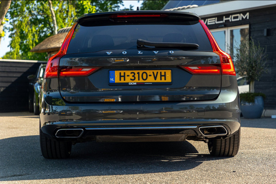 Volvo V90 2.0 T8 AWD Inscription I 91% I Btw I Luxe Leder I Trekhaak I Pine Grey