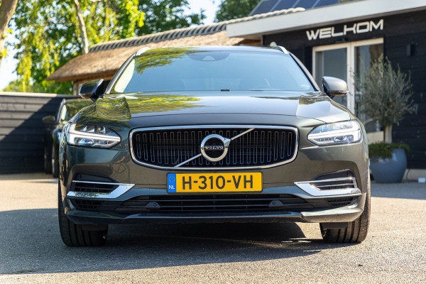 Volvo V90 2.0 T8 AWD Inscription I 91% I Btw I Luxe Leder I Trekhaak I Pine Grey