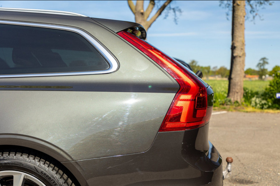 Volvo V90 2.0 T8 AWD Inscription I 91% I Btw I Luxe Leder I Trekhaak I Pine Grey