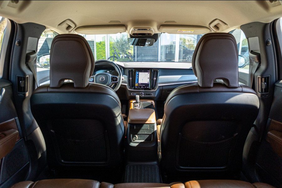 Volvo V90 2.0 T8 AWD Inscription I 91% I Btw I Luxe Leder I Trekhaak I Pine Grey