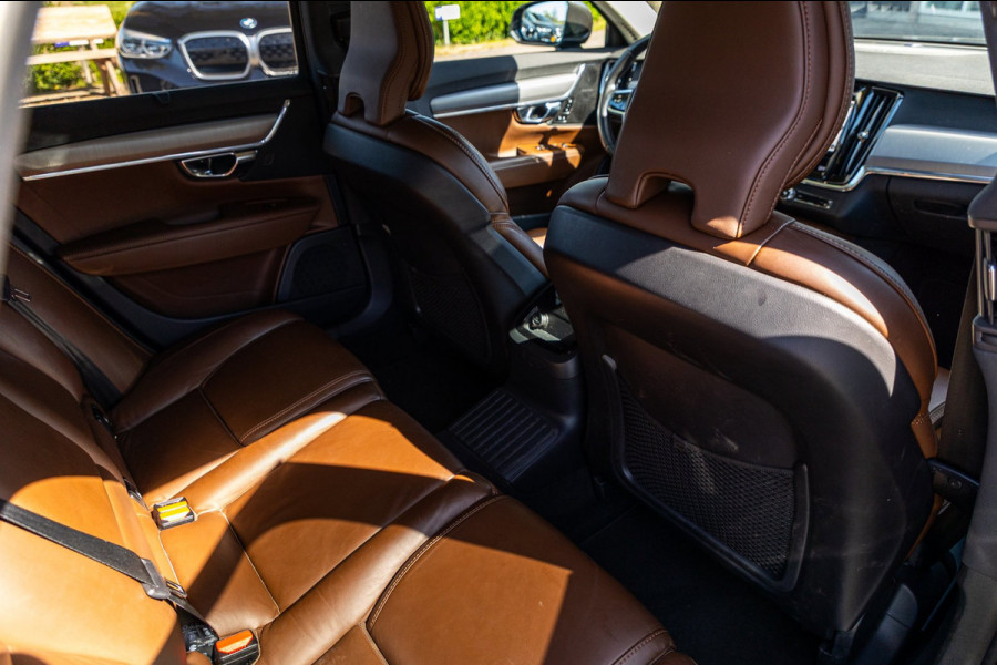 Volvo V90 2.0 T8 AWD Inscription I 91% I Btw I Luxe Leder I Trekhaak I Pine Grey