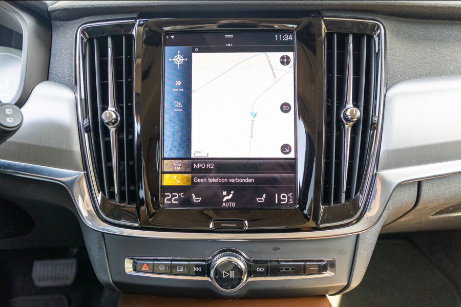 Volvo V90 2.0 T8 AWD Inscription I 91% I Btw I Luxe Leder I Trekhaak I Pine Grey