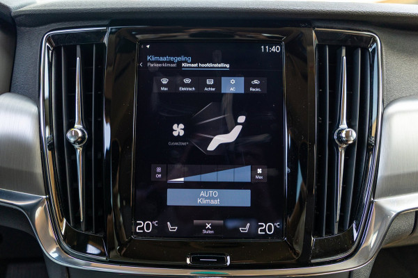 Volvo V90 2.0 T8 AWD Inscription I 91% I Btw I Luxe Leder I Trekhaak I Pine Grey