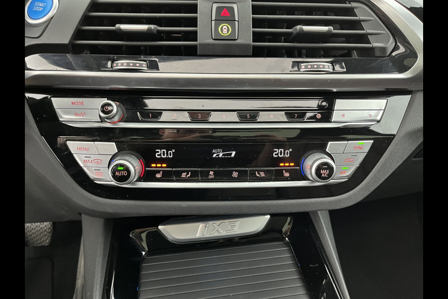 BMW iX3 Executive 80 kWh [ 3-Fase-11kW ] {SoH-99%} (INCL-BTW) Aut. *HEATPUMP | PANO | LEATHER | ADAPTIVE-CRUISE | FULL-LED | BLIND-SPOT | MEMORY-PACK | DIGI-COCKPIT | HEATED-COMFORTSEATS | KEYLESS | CAMERA | DAB+ | TOWBAR | 19''ALU*