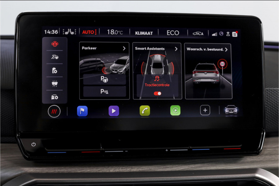 Seat Leon Sportstourer 1.4 TSI eHybrid PHEV Xcellence | S/K-Panodak | Dig. Cockpit | Adapt. Cruise | Stoel-+Stuurverw. | PDC | Camera | NAV + App. Connect | ECC | LM 18" |