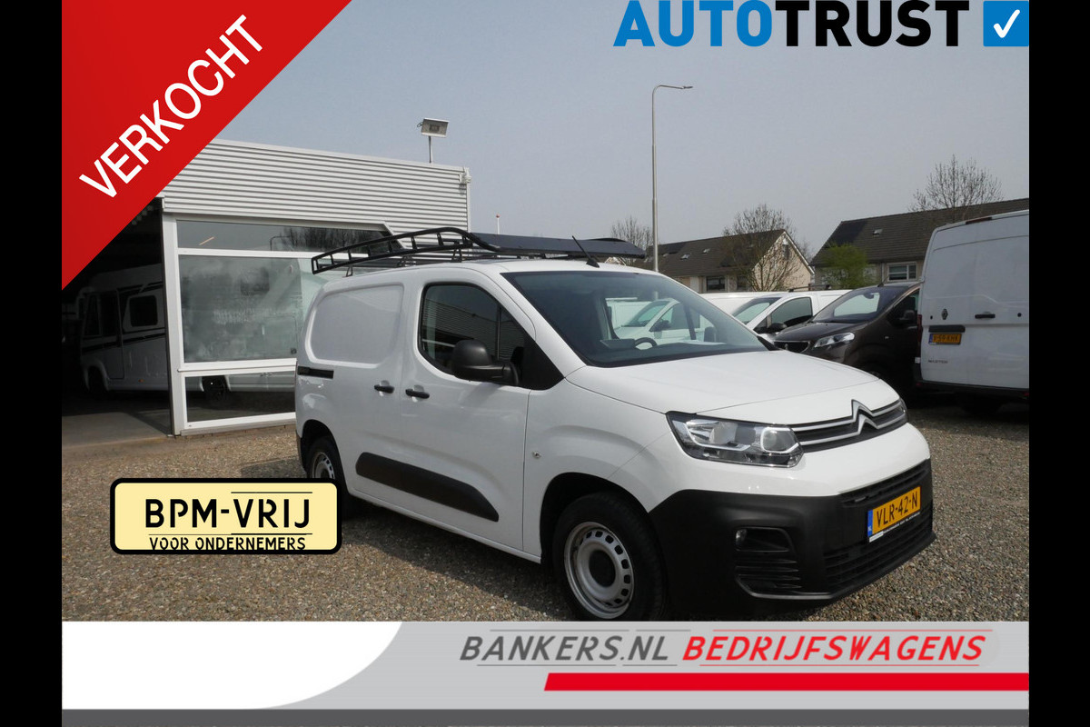 Citroën Berlingo 1.5 BlueHDI 75PK, L1, Airco