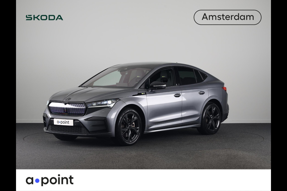 Škoda ENYAQ Coupé iV 80 RS 299PK | Panoramadak | Lederen bekleding | Canton Audio | Apple Carplay /- Android auto