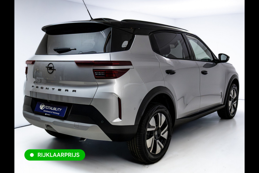Opel Frontera 1.2 Turbo Hybrid GS 7 persoons | Stoel-, Stuur- & voorruitverwarming | Camera | Apple Carplay | Navigatie | Cruise | PDC V+A, Extra getint glas achter, derde zitrij, Nieuwe auto, tot 8 jaar garantie!
