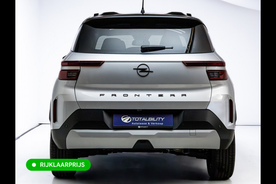 Opel Frontera 1.2 Turbo Hybrid GS 7 persoons | Stoel-, Stuur- & voorruitverwarming | Camera | Apple Carplay | Navigatie | Cruise | PDC V+A, Extra getint glas achter, derde zitrij, Nieuwe auto, tot 8 jaar garantie!