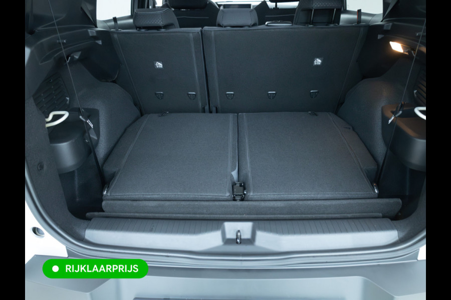 Opel Frontera 1.2 Turbo Hybrid GS 7 persoons | Stoel-, Stuur- & voorruitverwarming | Camera | Apple Carplay | Navigatie | Cruise | PDC V+A, Extra getint glas achter, derde zitrij, Nieuwe auto, tot 8 jaar garantie!