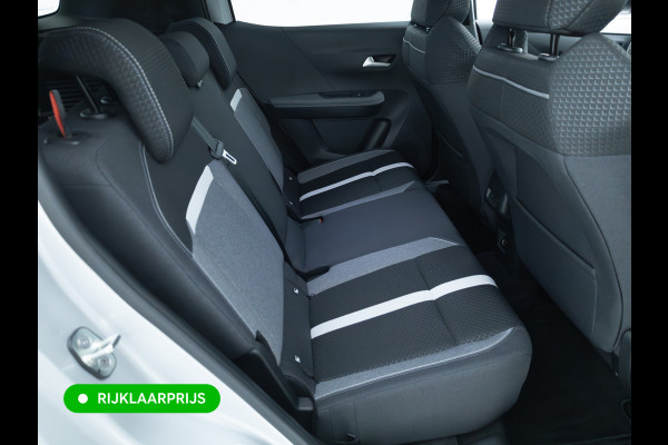 Opel Frontera 1.2 Turbo Hybrid GS 7 persoons | Stoel-, Stuur- & voorruitverwarming | Camera | Apple Carplay | Navigatie | Cruise | PDC V+A, Extra getint glas achter, derde zitrij, Nieuwe auto, tot 8 jaar garantie!