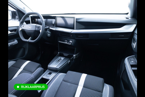 Opel Frontera 1.2 Turbo Hybrid GS 7 persoons | Stoel-, Stuur- & voorruitverwarming | Camera | Apple Carplay | Navigatie | Cruise | PDC V+A, Extra getint glas achter, derde zitrij, Nieuwe auto, tot 8 jaar garantie!