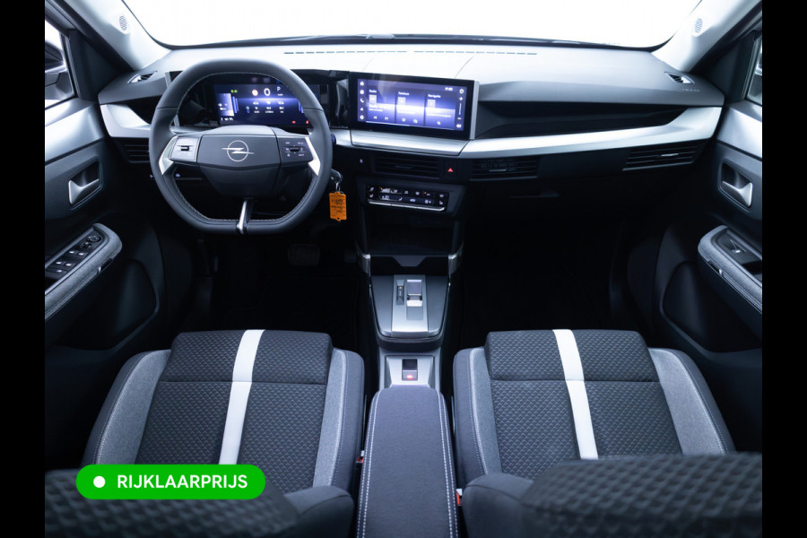 Opel Frontera 1.2 Turbo Hybrid GS 7 persoons | Stoel-, Stuur- & voorruitverwarming | Camera | Apple Carplay | Navigatie | Cruise | PDC V+A, Extra getint glas achter, derde zitrij, Nieuwe auto, tot 8 jaar garantie!