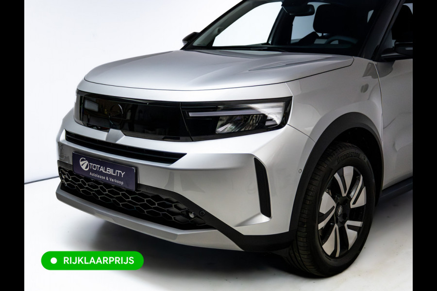 Opel Frontera 1.2 Turbo Hybrid GS 7 persoons | Stoel-, Stuur- & voorruitverwarming | Camera | Apple Carplay | Navigatie | Cruise | PDC V+A, Extra getint glas achter, derde zitrij, Nieuwe auto, tot 8 jaar garantie!