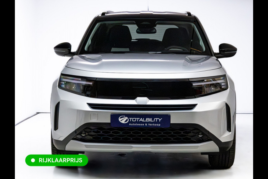 Opel Frontera 1.2 Turbo Hybrid GS 7 persoons | Stoel-, Stuur- & voorruitverwarming | Camera | Apple Carplay | Navigatie | Cruise | PDC V+A, Extra getint glas achter, derde zitrij, Nieuwe auto, tot 8 jaar garantie!
