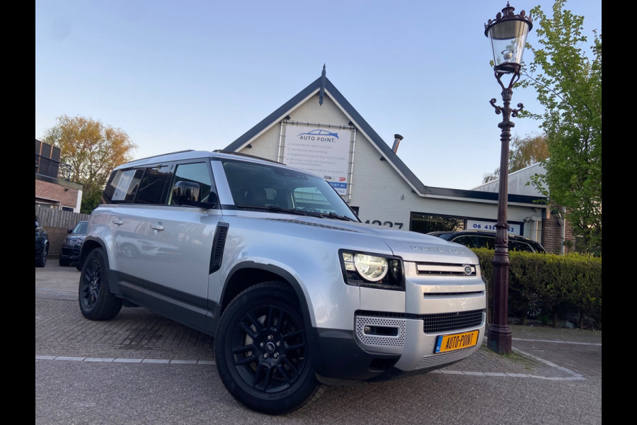 Land Rover Defender 110 3.0 P400 110 GRIJS KENTEKEN/PANO/LANE/VIRTUAL/CAMERA