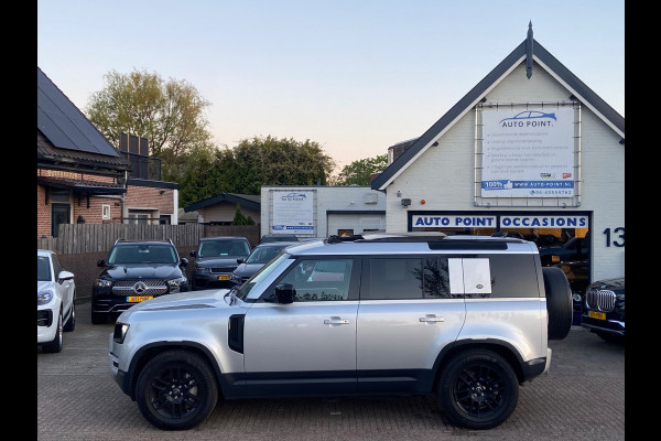 Land Rover Defender 110 3.0 P400 110 GRIJS KENTEKEN/PANO/LANE/VIRTUAL/CAMERA
