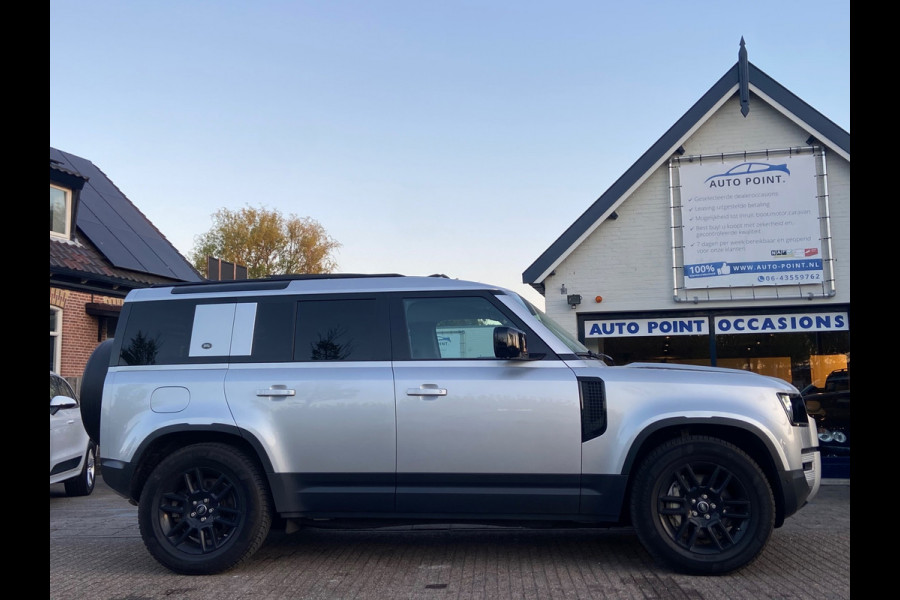Land Rover Defender 110 3.0 P400 110 GRIJS KENTEKEN/PANO/LANE/VIRTUAL/CAMERA