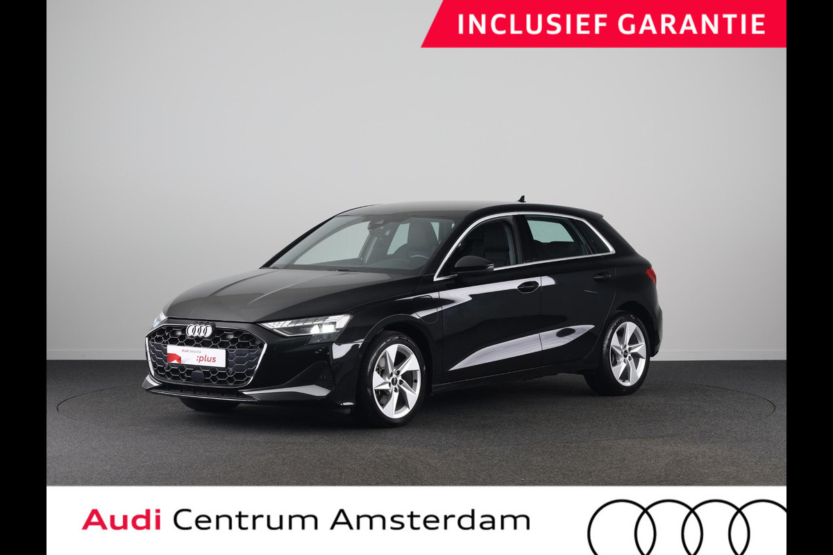 Audi A3 Sportback 40 TFSI e Advanced edition 204 pk S-tronic | Privé lease vanaf 655,- per maand | Verlengde garantie | Navigatie | Parkeersensoren (Park assist) | Achteruitrijcamera | Adaptieve cruise control | Stoelverwarming |