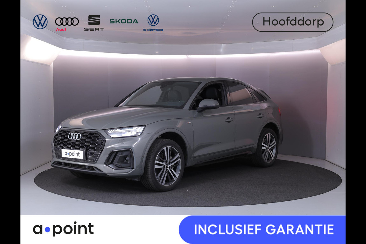 Audi Q5 Sportback 50 TFSI e S edition 299 pk S-tronic | Navigatie | Panoramadak | Parkeersensoren (Park assist) | Rondomzicht camera | Adaptieve cruise control | S-Line |