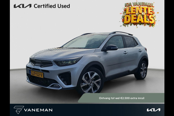 Kia Stonic 1.0 T-GDi MHEV GT-Line | Stoel- en Stuurverwarming | Privacy Glass | Automaat | H-Leder | Navi | Clima |