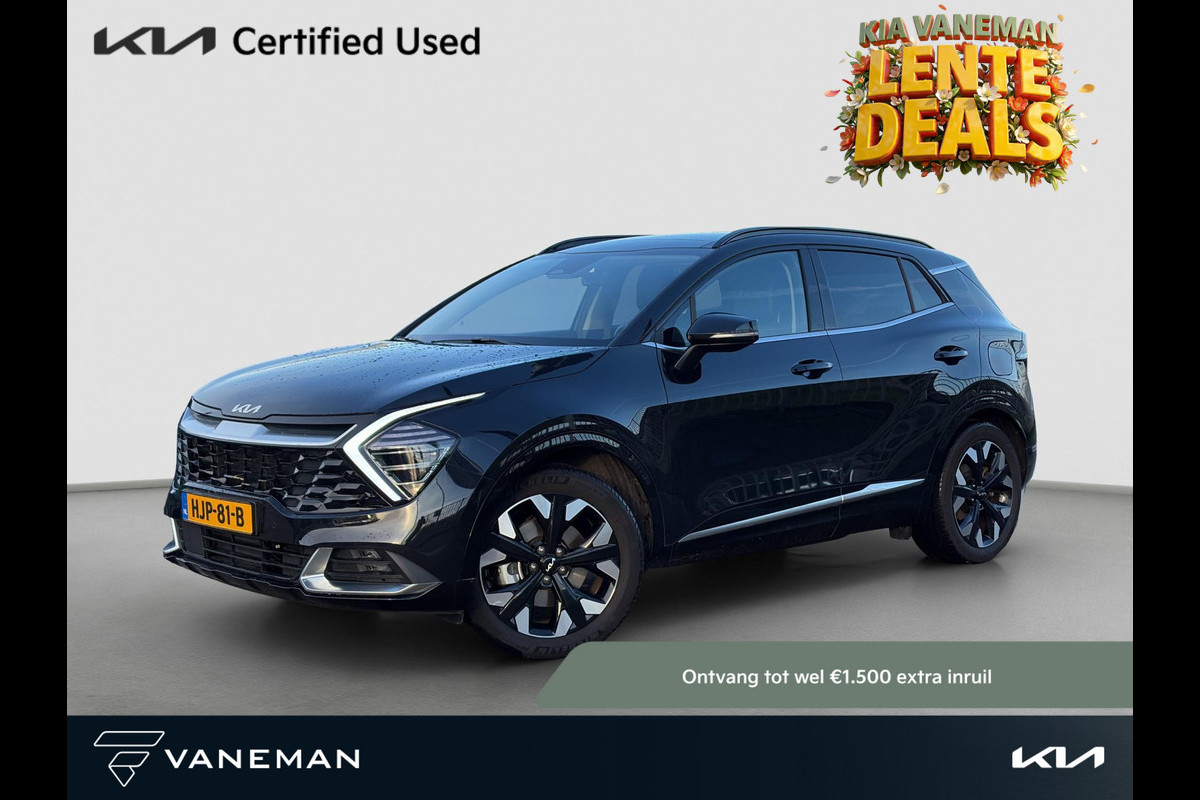Kia Sportage 1.6 T-GDi Plug-in Hybrid AWD DynamicPlusLine | Panoramadak | Stoelverwarming voor/achter | Camera | Trekhaak | Elektrische Stoelen | Cruise | Apple Carplay & Android Auto |