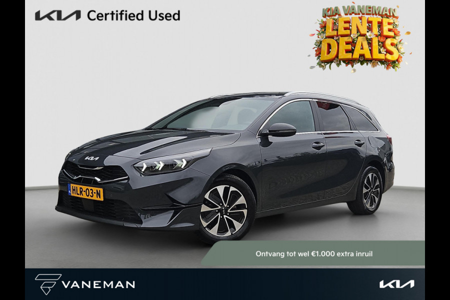 Kia Ceed Sportswagon 1.0 T-GDi MHEV Design Edition Automaat | Stoel- en Stuurverwarming | Cruise Control | Climate Control | Elektr. Achterklep | JBL | Draadloos Opladen |