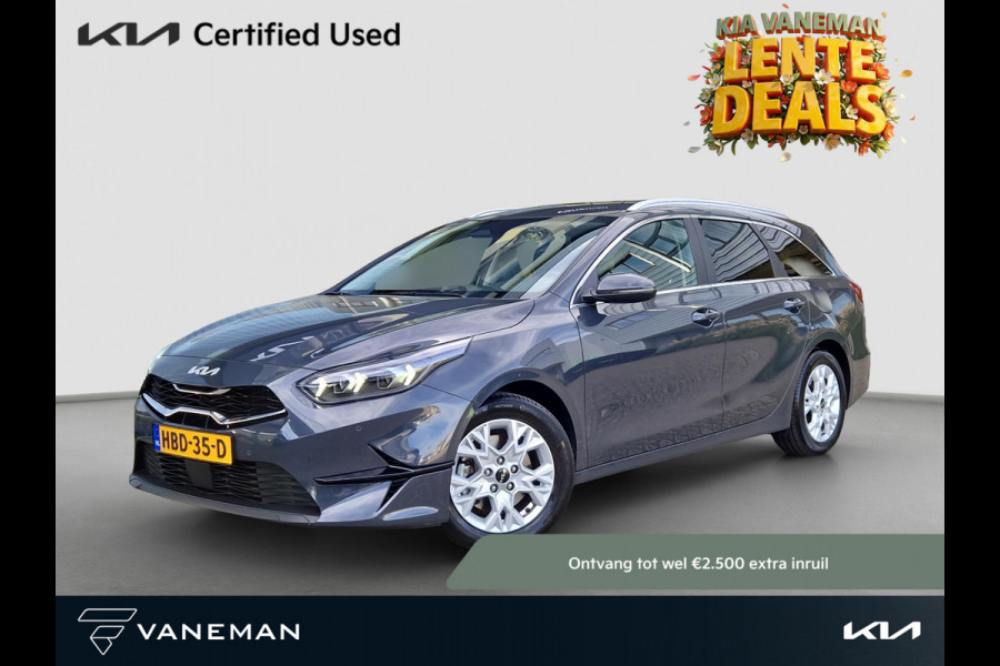 Kia Ceed Sportswagon 1.0 T-GDi DynamicPlusLine | Dodehoek | Key-Less | Stoelverwarming | LED | Licht- en Regensensor |