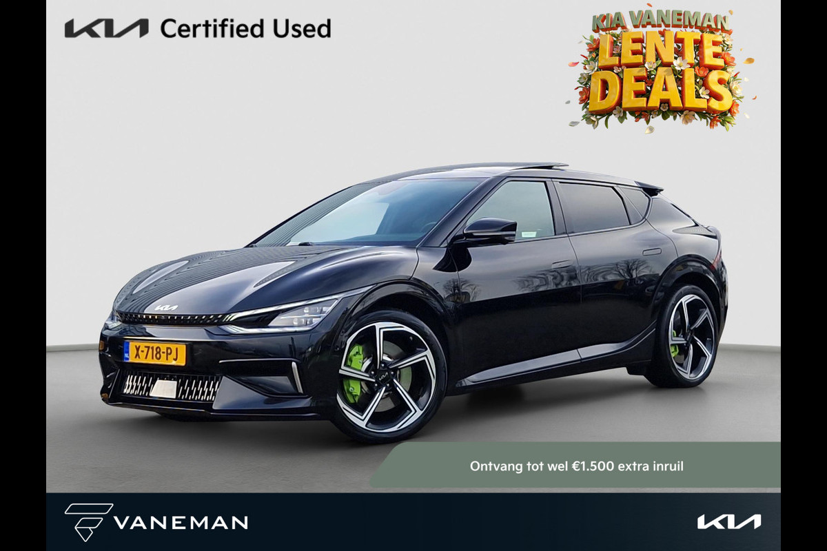 Kia Ev6 GT AWD 77.4 kWh PANO DAK - 585PK - NL AUTO