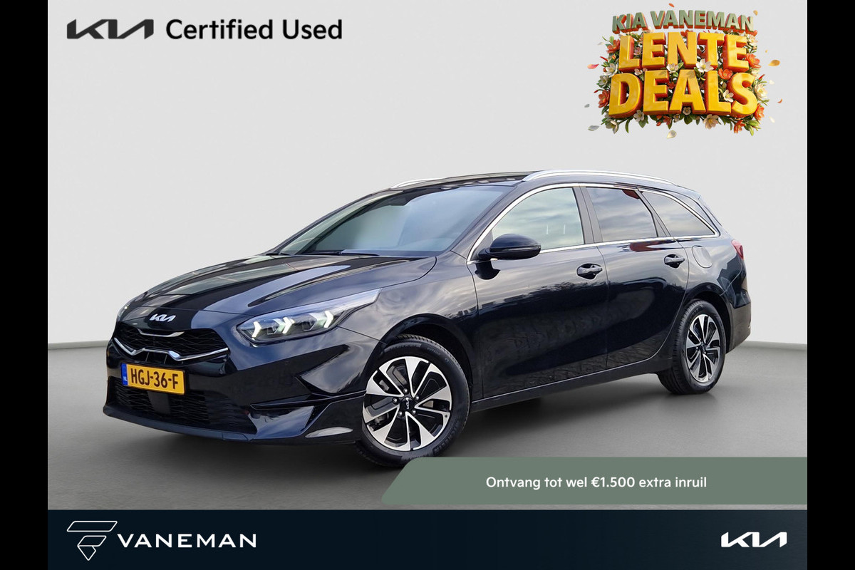 Kia Ceed Sportswagon 1.0 T-GDi MHEV Design Edition | Automaat | JBL | Stoel- en Stuurverwarming | Lane Assist | Dode Hoek Assistentie | Navi | Apple Carplay & Android Auto |