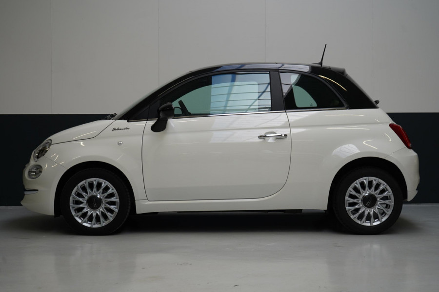 Fiat 500 1.0 Hybrid Dolcevita | Carplay | Climate control | Cruise control | Panoramadak