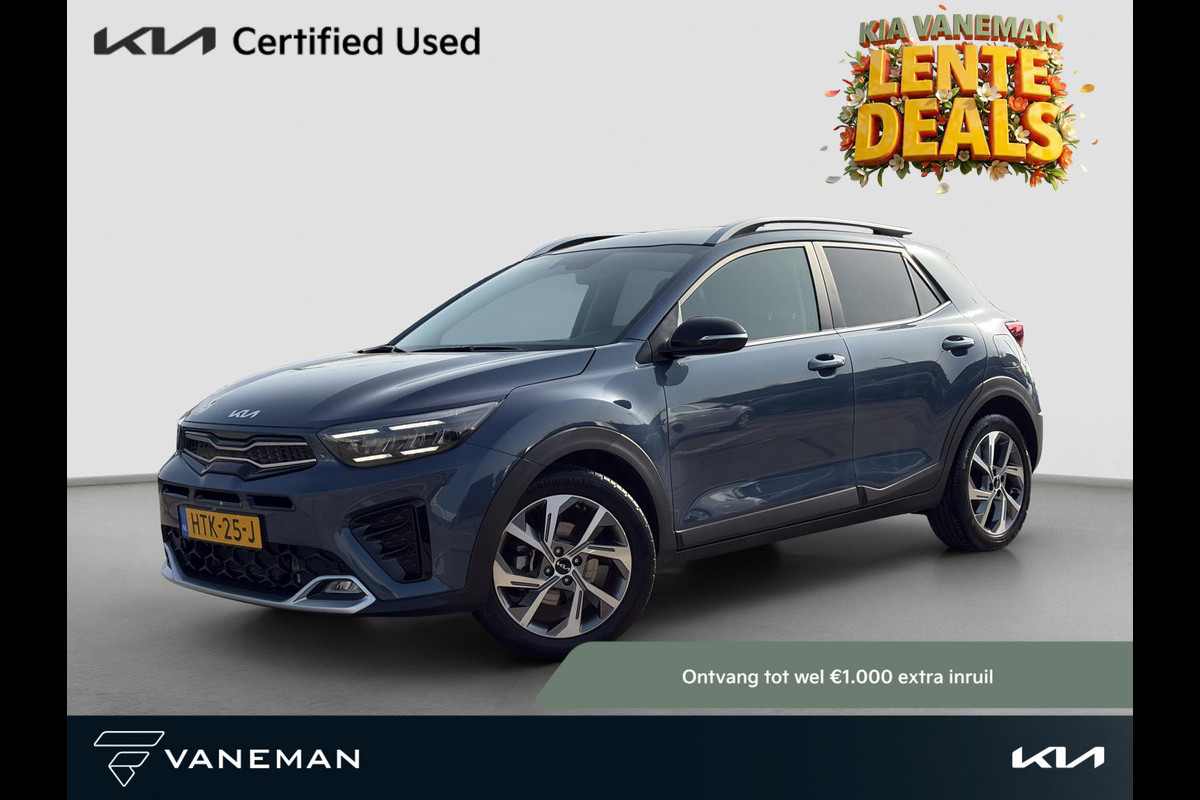 Kia Stonic 1.0 T-GDi MHEV GT-Line | Cruise | Start/Stop | Half-leder | Stoel- en Stuurverwarming | LED | Camera | LMV |