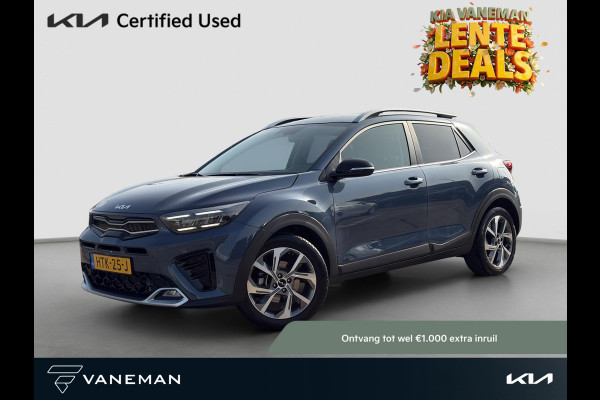 Kia Stonic 1.0 T-GDi MHEV GT-Line | Cruise | Start/Stop | Half-leder | Stoel- en Stuurverwarming | LED | Camera | LMV |