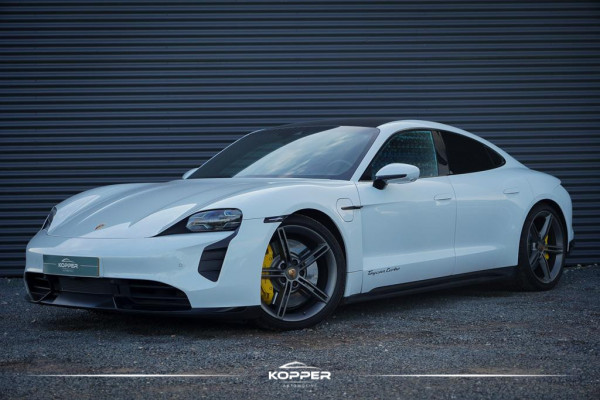 Porsche Taycan Turbo 93 kWh / 4Wiel Sturing / Pano / Passenger Display / Coated Brakes / Incl BTW