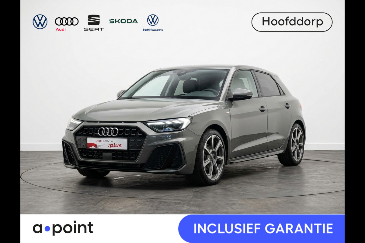 Audi A1 Sportback 35 TFSI S edition 150pk | Lederen bekleding | 18 inch Lichtmetalen | Led koplampen | Adaptieve cruise controle | S-line interieur