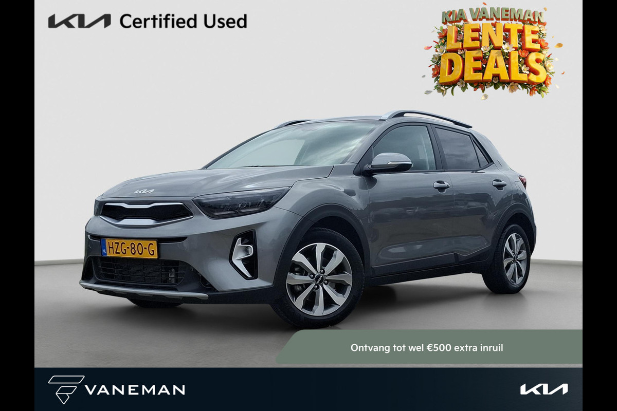 Kia Stonic 1.0 T-GDi MHEV DynamicPlusLine Stoel- en stuurverwarming | Cruise | Navi | Privacy Glass | Camera |