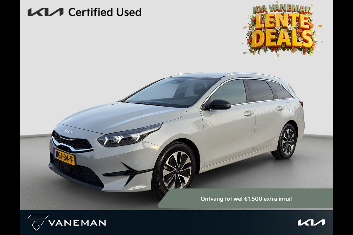 Kia Ceed Sportswagon 1.0 T-GDi MHEV Design Edition Automaat | JBL | Stoel- en Stuurverwarming | Lane Assist | Dode Hoek Assistentie | Navi | Apple Carplay & Android Auto |
