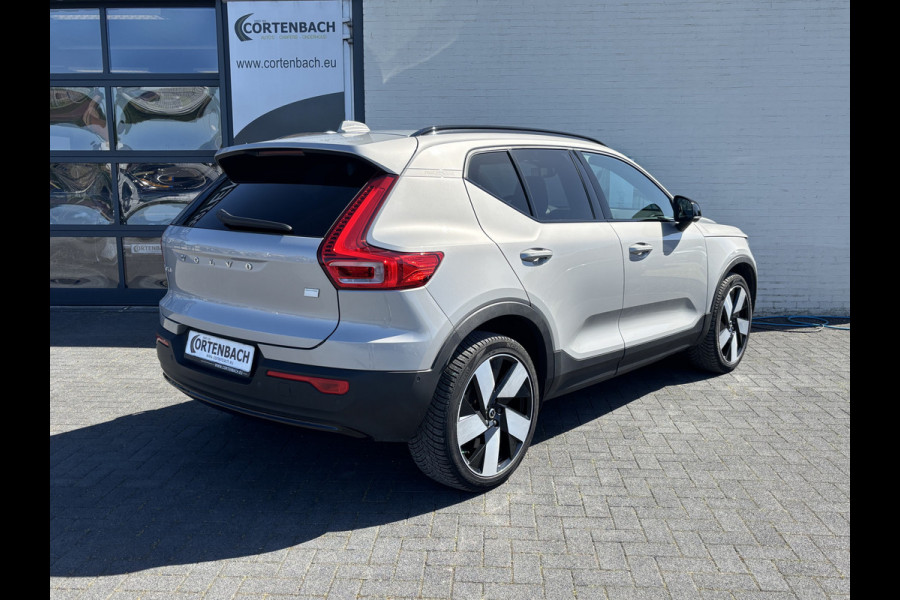 Volvo XC40 Recharge Ultimate 70 kWh | Panorama dak | Adaptieve cruise | Blis | Memory | Harman Kardon |