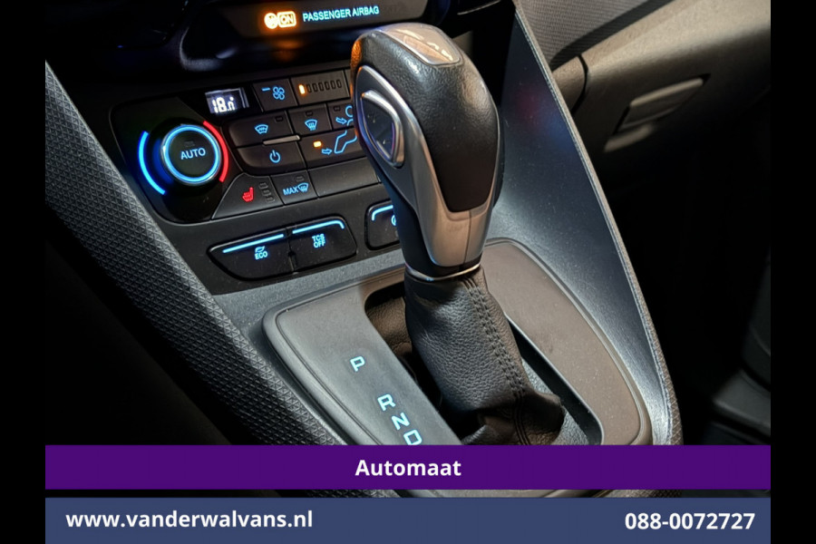 Ford Transit Connect 1.5 EcoBlue 120pk Automaat L2H1 Euro6 Airco | Navigatie | Camera | Imperiaal Cruisecontrol, Trekhaak, Android Auto, Stoelverwarming, Verwarmde Voorruit, Parkeersensoren