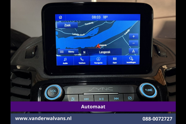 Ford Transit Connect 1.5 EcoBlue 120pk Automaat L2H1 Euro6 Airco | Navigatie | Camera | Imperiaal Cruisecontrol, Trekhaak, Android Auto, Stoelverwarming, Verwarmde Voorruit, Parkeersensoren