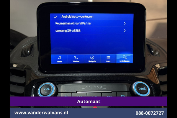 Ford Transit Connect 1.5 EcoBlue 120pk Automaat L2H1 Euro6 Airco | Navigatie | Camera | Imperiaal Cruisecontrol, Trekhaak, Android Auto, Stoelverwarming, Verwarmde Voorruit, Parkeersensoren