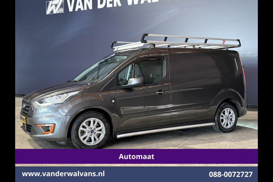 Ford Transit Connect 1.5 EcoBlue 120pk Automaat L2H1 Euro6 Airco | Navigatie | Camera | Imperiaal Cruisecontrol, Trekhaak, Android Auto, Stoelverwarming, Verwarmde Voorruit, Parkeersensoren
